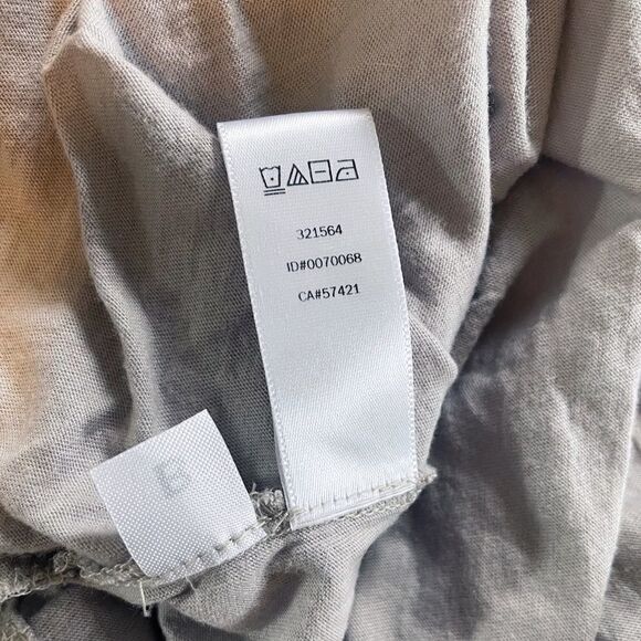 Ann Taylor LOFT Silver Beige Gray Lace Tank Top Metallic Layer Size Small - Picture 9 of 9